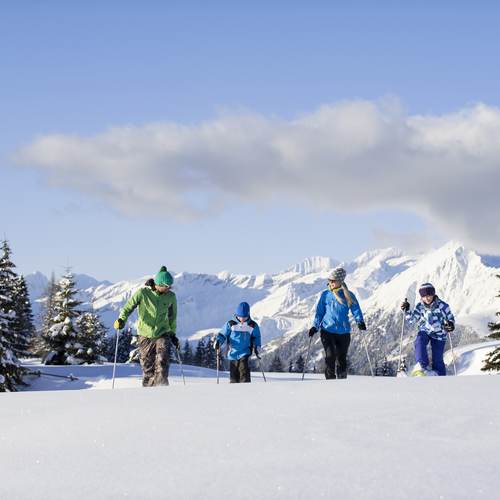 Schneeschuhwandern Meransen :: Winterwandern Meransen